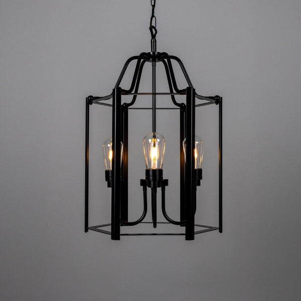 Mullan Portroe Outdoor Hanging Porch Lantern, IP65 — Bronze