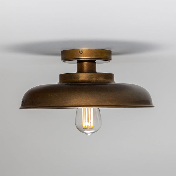 Mullan Telal minimalist factory flush ceiling light 30cm