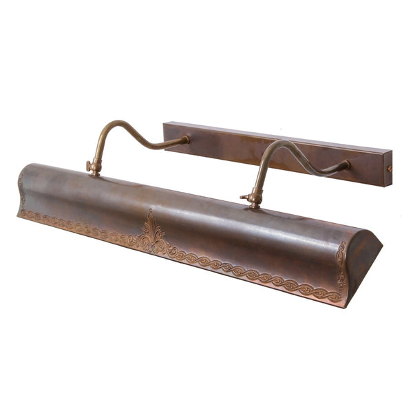 Mullan Spence large cast brass picture light 60cm