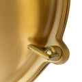 Carlisle Half Cover IP65 Lacquered Solid Brass Wall Light