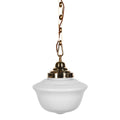 Frith Brass Opaque Pendant