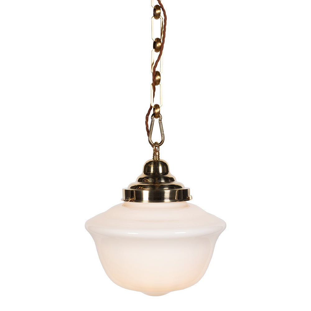 Frith Brass Opaque Pendant