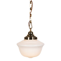 Frith Brass Opaque Pendant