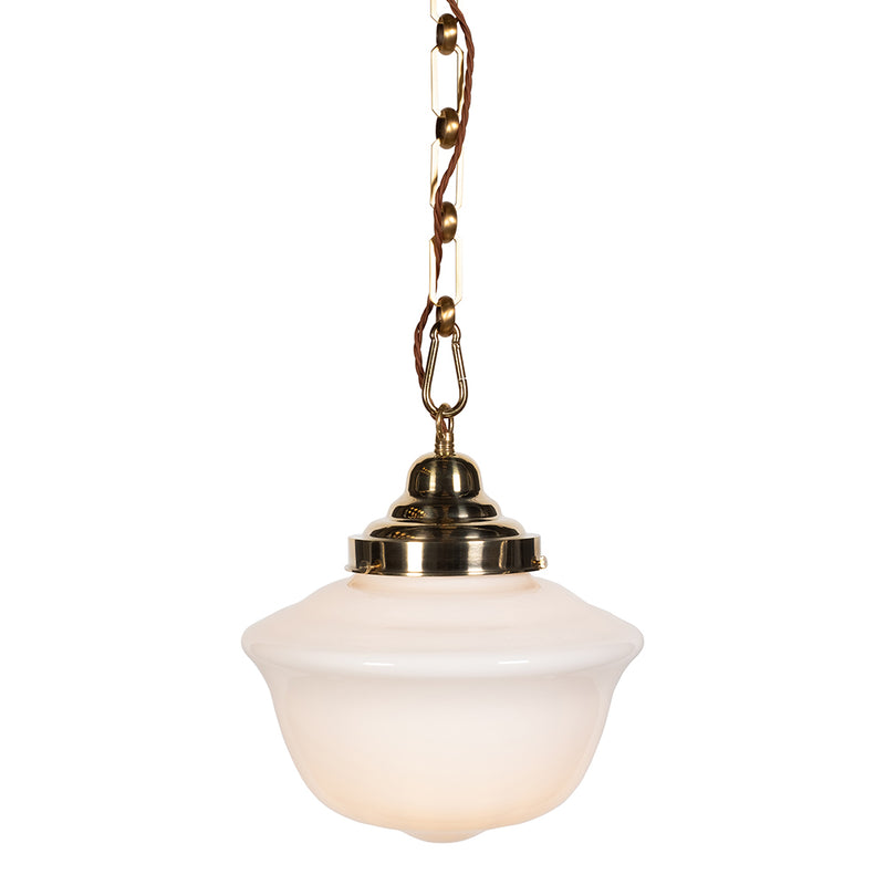 Frith Brass Opaque Pendant