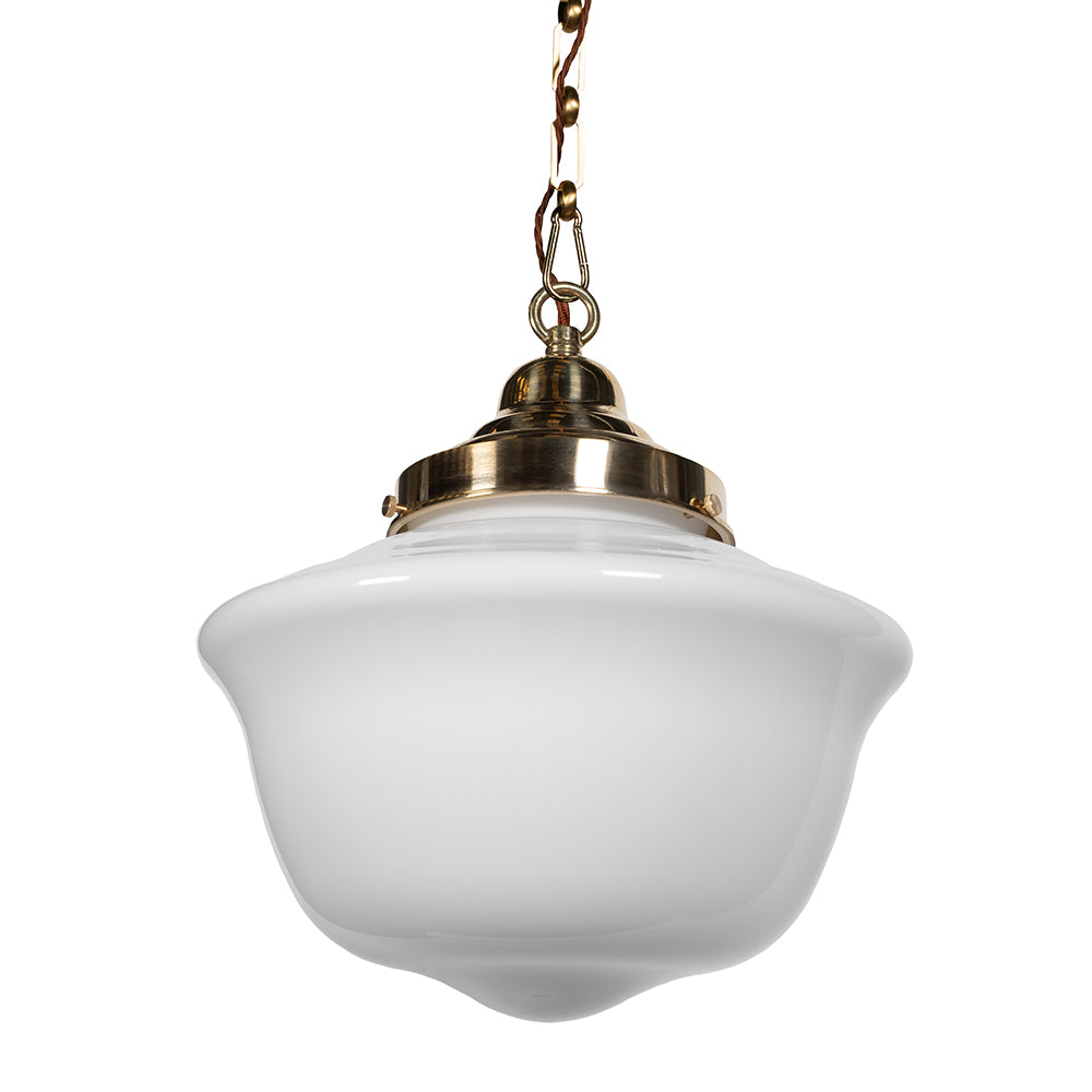 Frith Brass Opaque Pendant