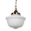 Frith Brass Opaque Pendant