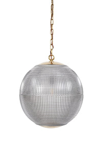 Hollen Globe Timeless Polished Brass Pendant