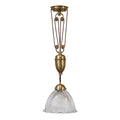D'Arblay Brass Rise and Fall Adjustable Pendant