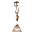 D'Arblay Brass Rise and Fall Adjustable Pendant