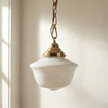 Frith Brass Opaque Pendant