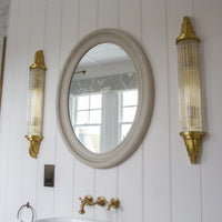 Sheraton Polished Brass IP44 Wall Light