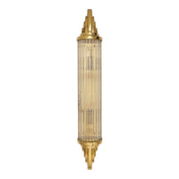 Sheraton Polished Brass IP44 Wall Light