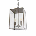 Langdon Lantern Pendant Small Blackened Brass
