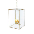Langdon Lantern Pendant Large Brass