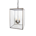 Langdon Lantern Pendant Medium Blackened Brass