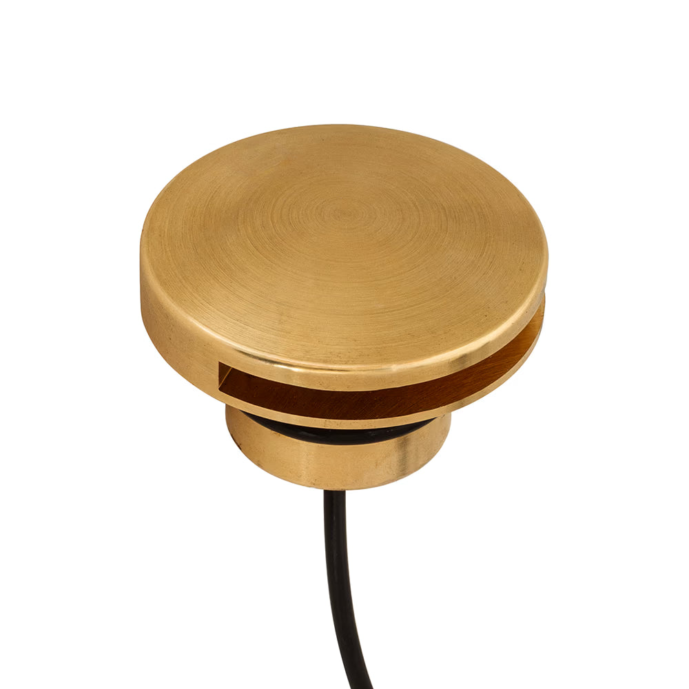 Soho Lighting Chelsea IP68 Solid Brass Step Wall Light 12V DC 3000K with 3 Metre Cable