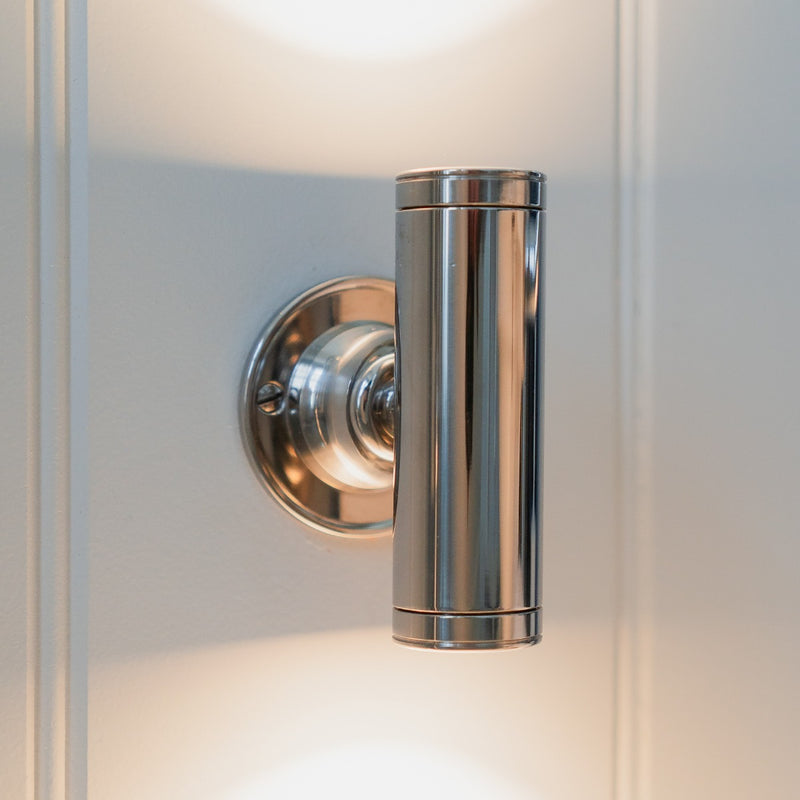Chelsea stainless steel up and down wall light, 3000K — image 6