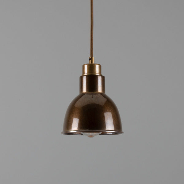 Mullan Baku vintage brass pendant