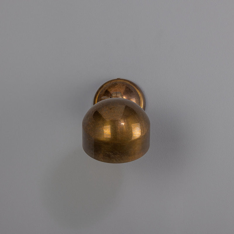 Mullan San Jose adjustable wall light in antique brass