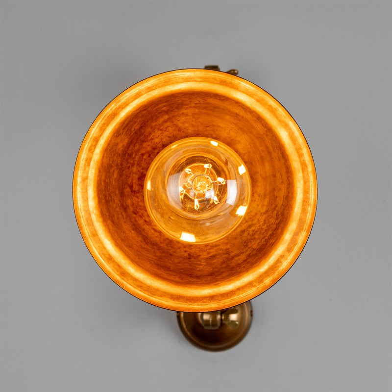 Mullan Dale vintage picture light in antique brass