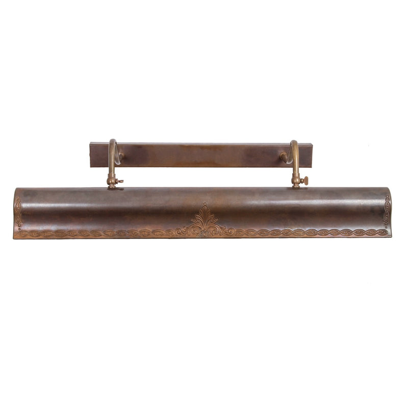 Mullan Spence large picture light in antique brass