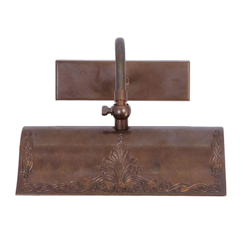 Mullan Spence small picture light in antique brass