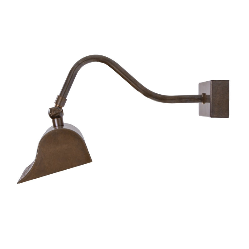 Mullan Spence small picture light in antique brass