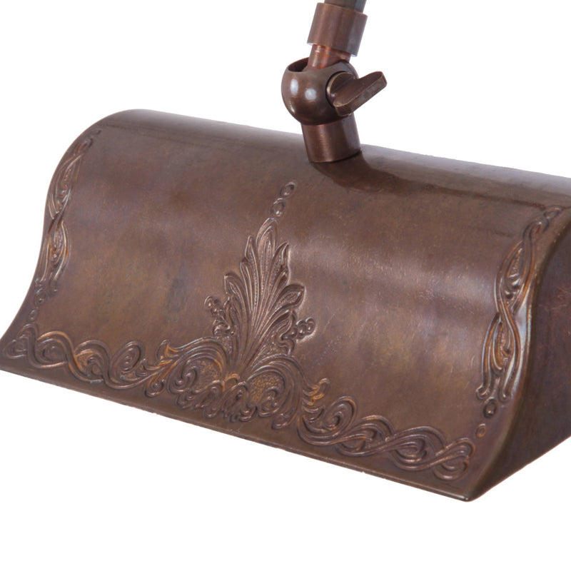 Mullan Spence small picture light in antique brass