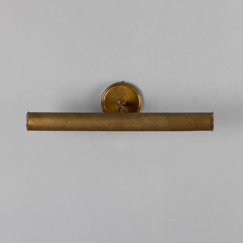 Mullan Bilbury picture light in antique brass