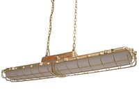Warwick Brass Industrial Strip Large Pendant